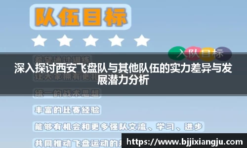 深入探讨西安飞盘队与其他队伍的实力差异与发展潜力分析