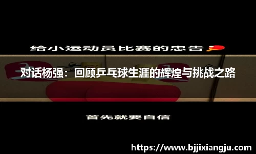 对话杨强：回顾乒乓球生涯的辉煌与挑战之路