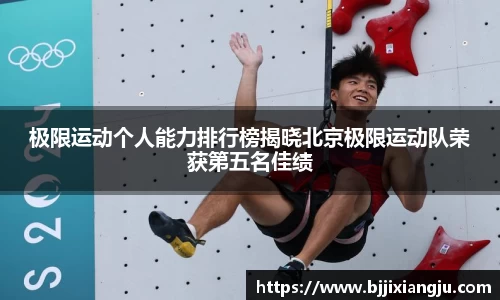 极限运动个人能力排行榜揭晓北京极限运动队荣获第五名佳绩
